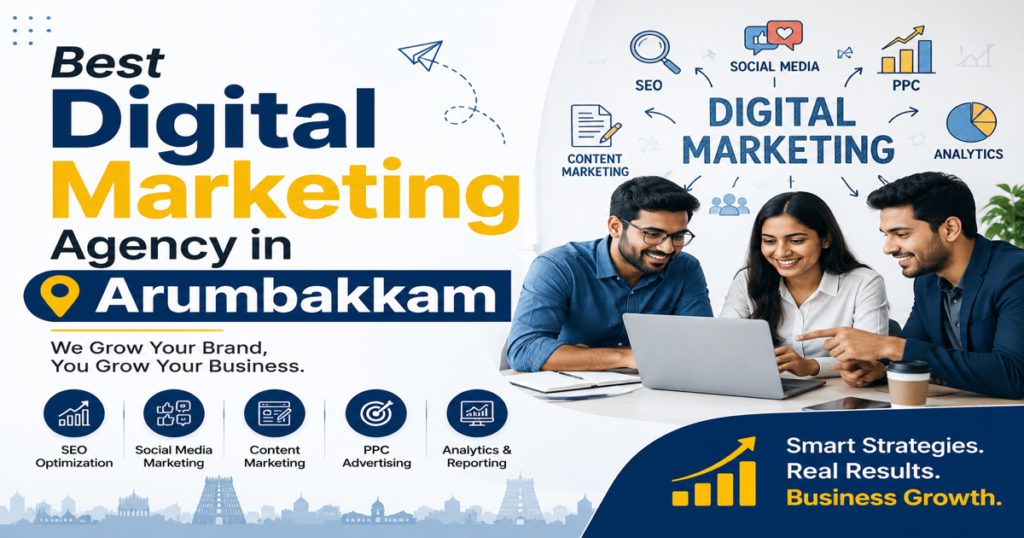 Best digital marketing agency in arumbakkam