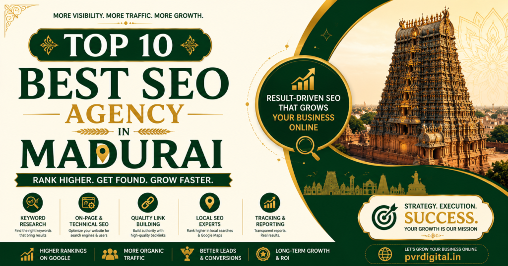 Best SEO Agency in Madurai