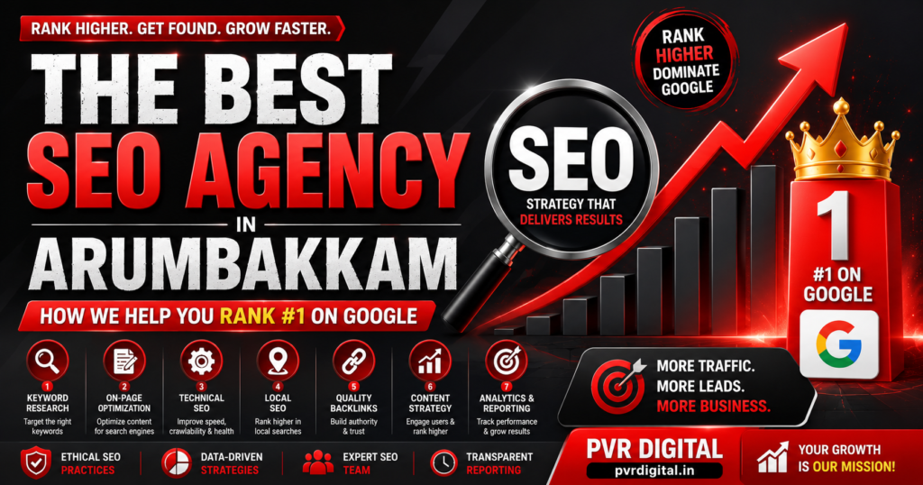 The Best SEO Agency in Anna Nagar
