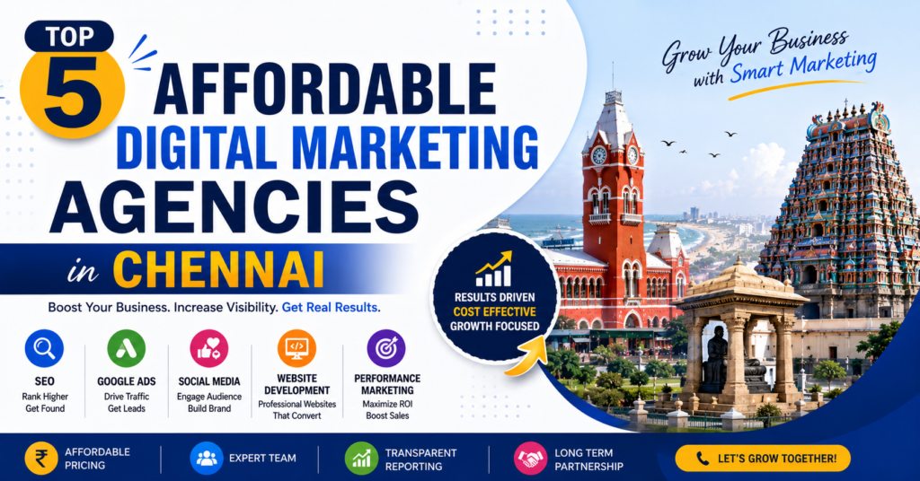 Affordable Digital Marketing Agencies in Chennai