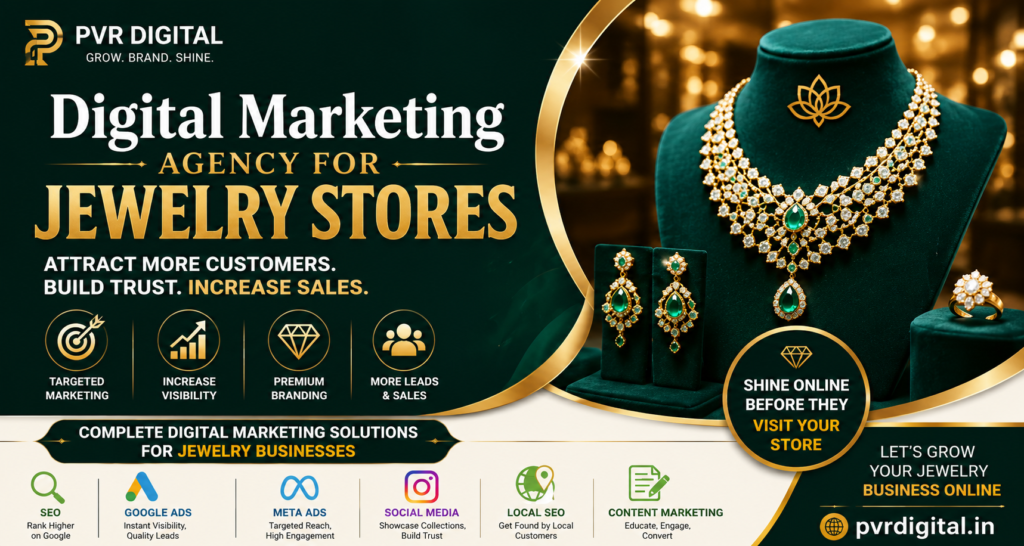Digital Marketing Agency for Jewelry Stores