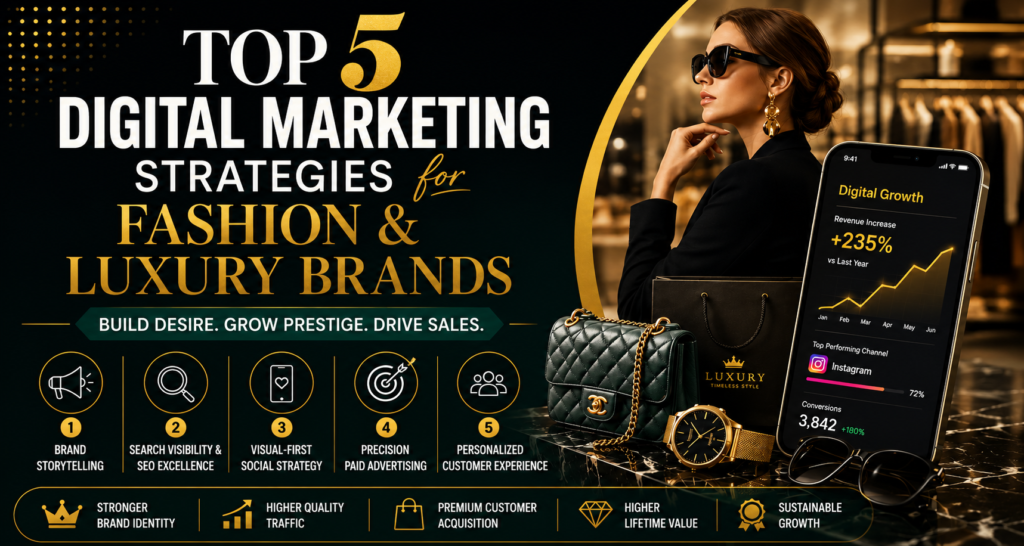 Digital Marketing Strategies for Fashion & Luxury Brands