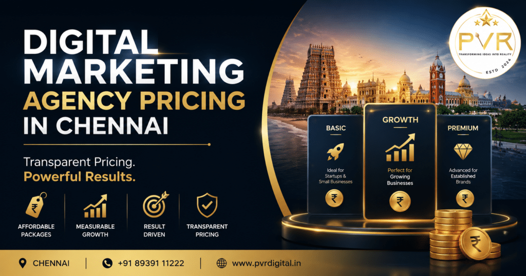 Digital Marketing Agency Pricing in Chennai