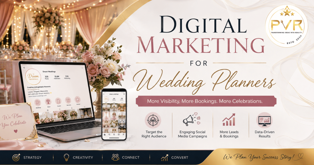 Digital Marketing for Wedding Planners